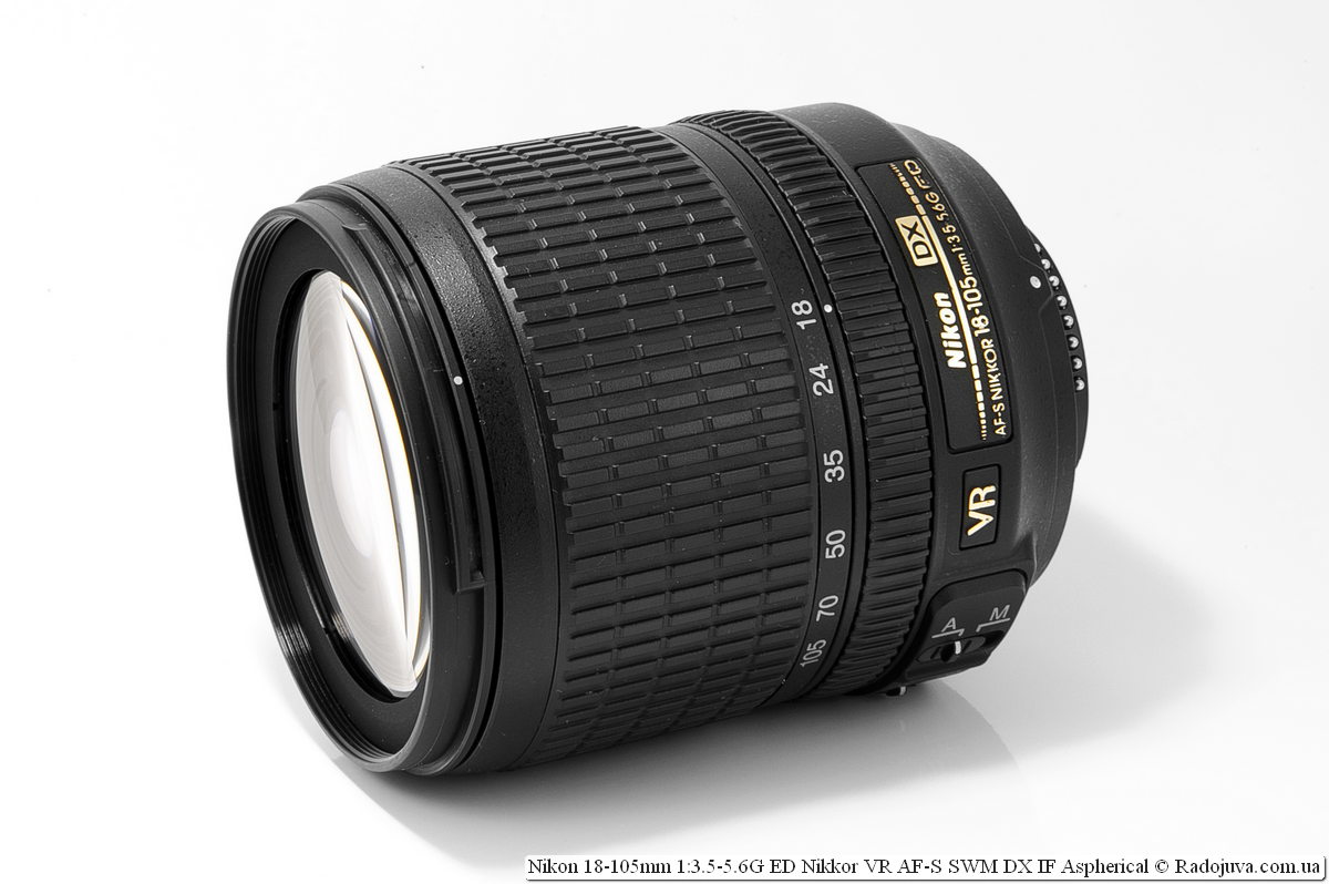 Nikon 18-105mm f / 3.5-5.6 VR AF-S lens review |