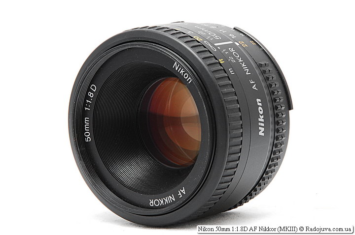 Review Nikon 50mm F / 1.8 D. Test fifty dollars | Happy