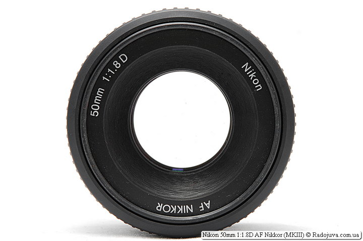 Nikon 50mm 1: 1.8D AF Nikkor (MKIII)