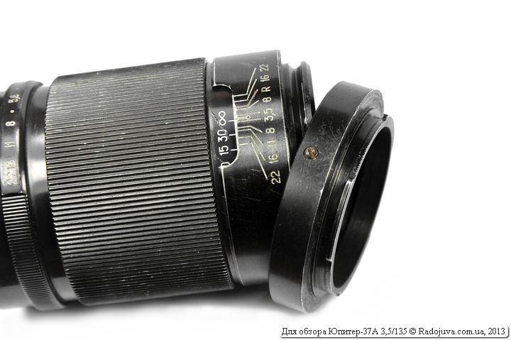 Verwisselbare schacht en Jupiter-37A-lens