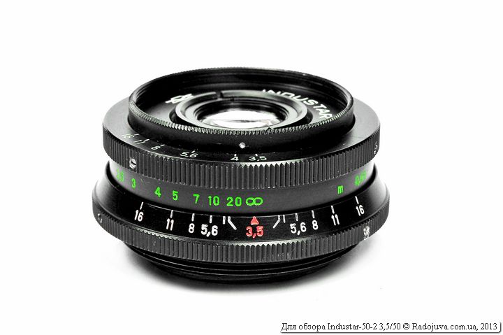 Lens view Industar 50-2