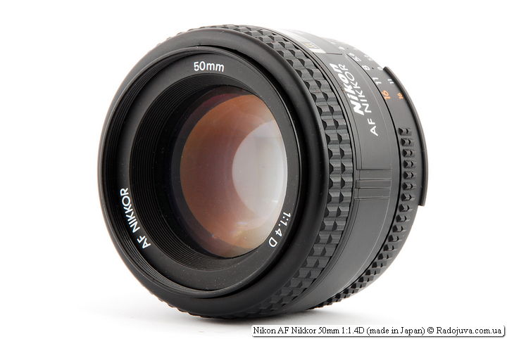 ニコン NIKKOR AF 50mm 1.4 D(レンズ)-