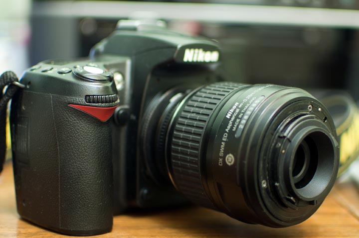 schwarzer Filterring für die hintere Linse Plastiklegierung Objektiv-Umkehradapter für Nikon F AI Canon EOS Halterungen Mugast Reverse Macro Adapter AI-52mm 