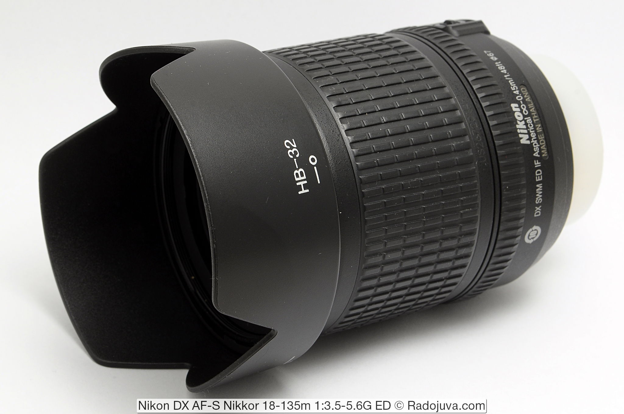 Nikon DX AF-S Nikkor 18-135m 1: 3.5-5.6G ED SWM IF Asferisch