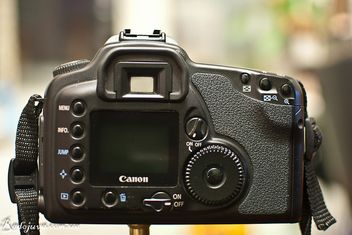 Weergave van Canon 10D