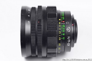 Overview of the Mir-10A 28 mm 3.5 lens. Test Mir-10 A. | Happy