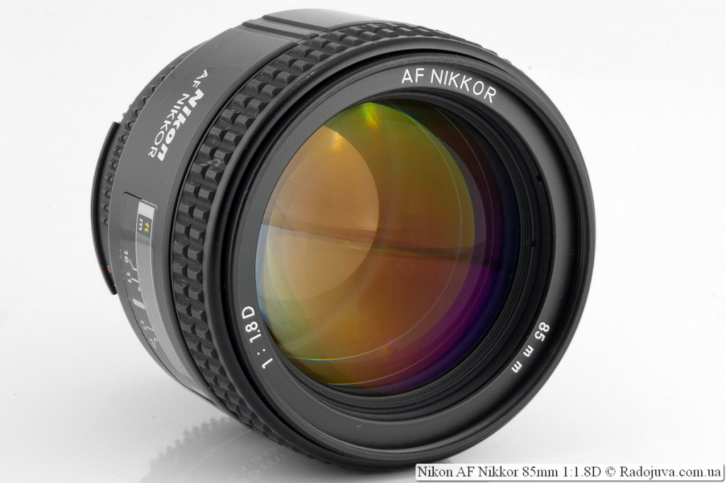 Nikon 85 mm F 1.8 D AF Nikkor review. Test Nikon AF Nikkor 85mm f / 1 ...