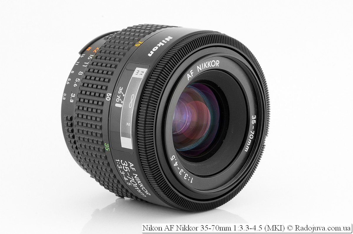 Nikon AF Nikkor 35-70 mm 1: 3.3-4.5 (MKI)
