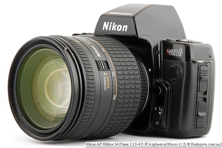 Nikon AF Nikkor 24-85mm 1:2.8-4 D IF Macro asférica (1:2)