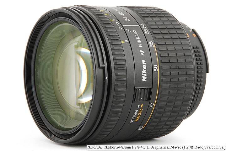 Review of the Nikon AF Nikkor 24-85mm 1: 2.8-4 D IF Aspherical