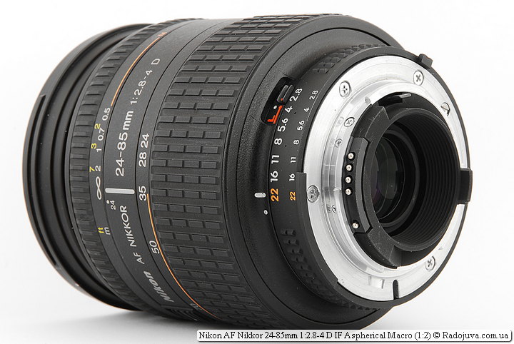 Nikon AF Nikkor 24-85mm 1: 2.8-4 D IF Aspherical Macro (1: 2)