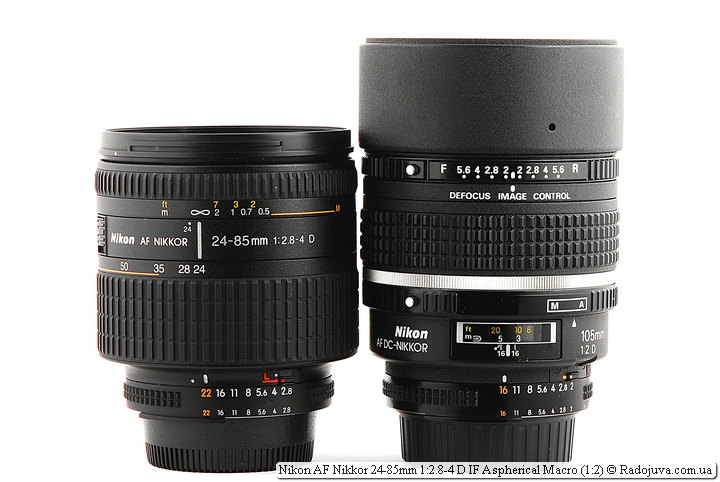 Review of the Nikon AF Nikkor 24-85mm 1: 2.8-4 D IF Aspherical Macro (1: 2)  | Happy