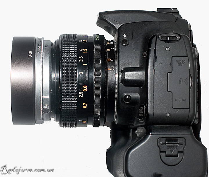 Canon Lens FD 55mm f / 1.2 SSC Review Canon 55 1.2 FD Test | Happy