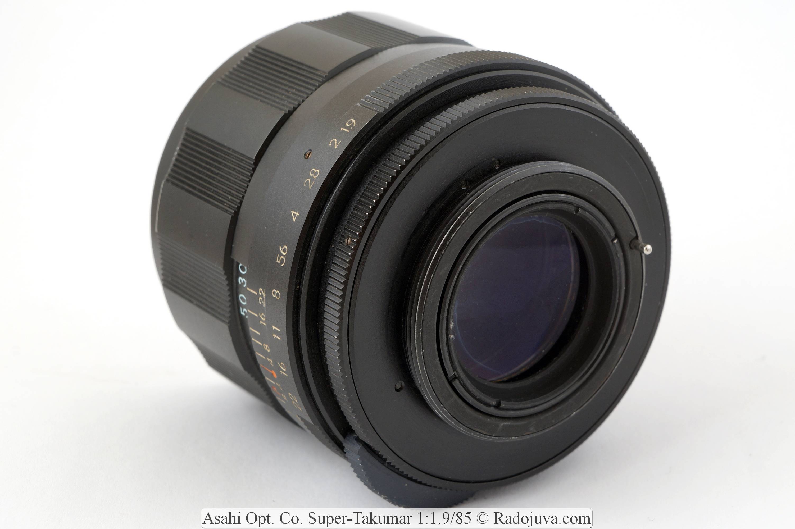 Review Asahi Opt. Co. Super-Takumar 1: 1.9 / 85 | Happy