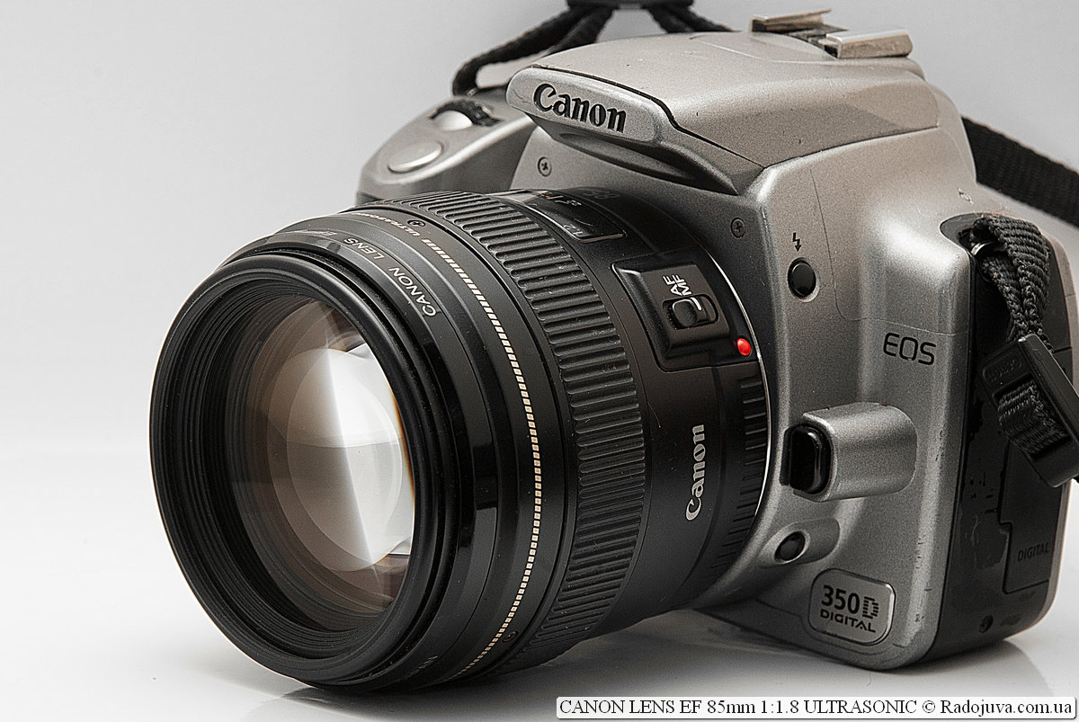 Canon LENS EF 85mm 1:1.8 ULTRASONIC USM