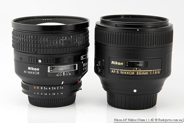 AI AF Nikkor 85mm f/1.4D IF-