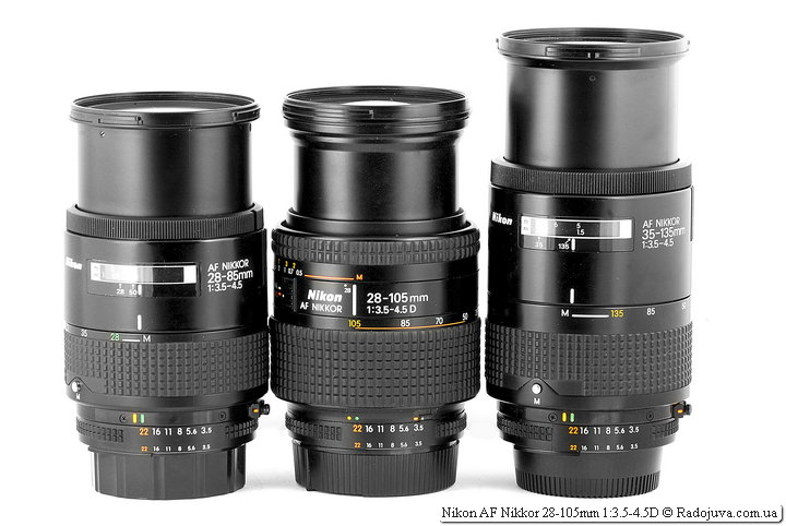 Nikon AF NIKKOR 28-105mm 3.5-4.5 D - レンズ(ズーム)