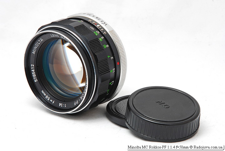 Minolta MC Rokkor-PF 58mm f1.4 review | Happy