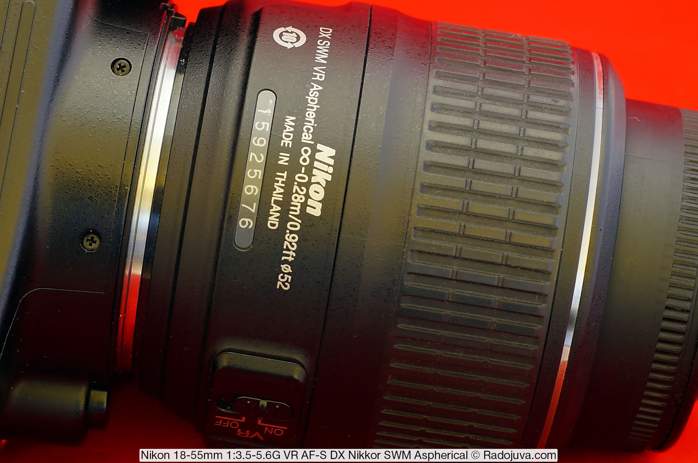 Nikon 18-55 mm 1: 3.5-5.6G VR AF-S DX Nikkor