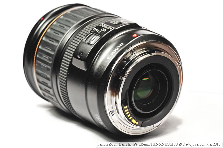 CANON EF 28-135 F3.5-5.6 IS 使用感少なめ#166