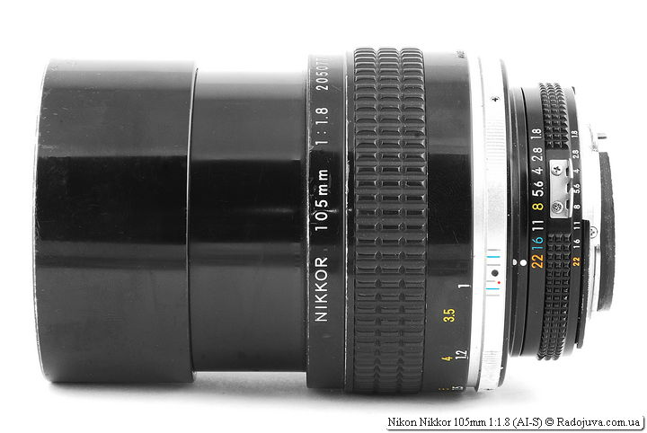 Review Review Nikon Nikkor 105mm 1: 1.8 (AI-S) | Happy