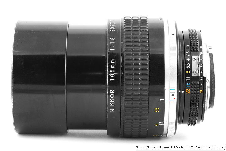 AI Nikkor 105mm F1.8S-