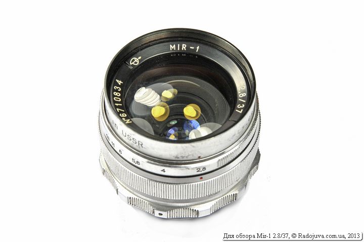 Lens view Mir-1 2.8 37