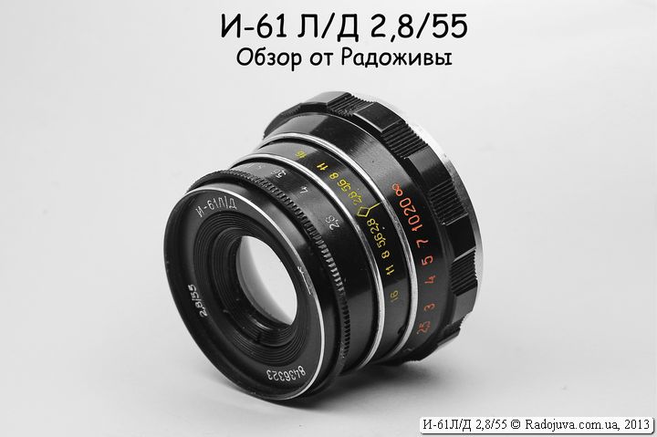 Industar-61 LD lens overview