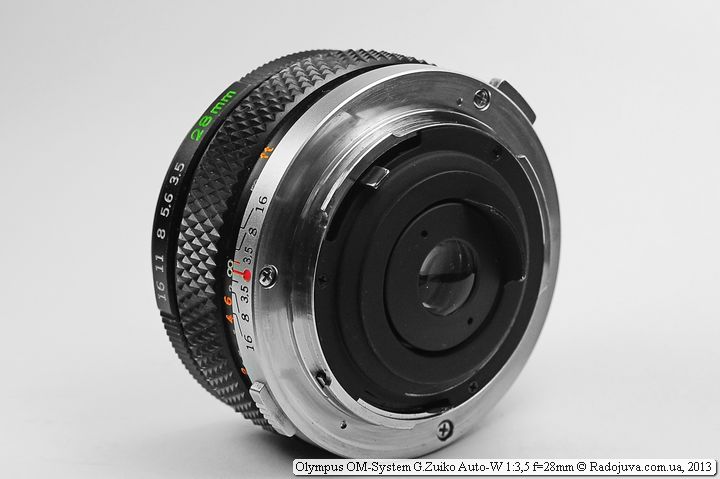 Rear view lens