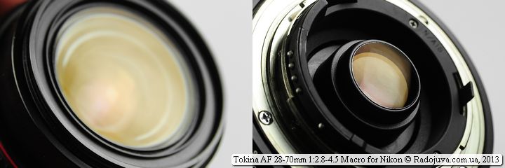 Просветление объектива Tokina AF 28-70mm 1:2.8-4.5 Macro для Nikon