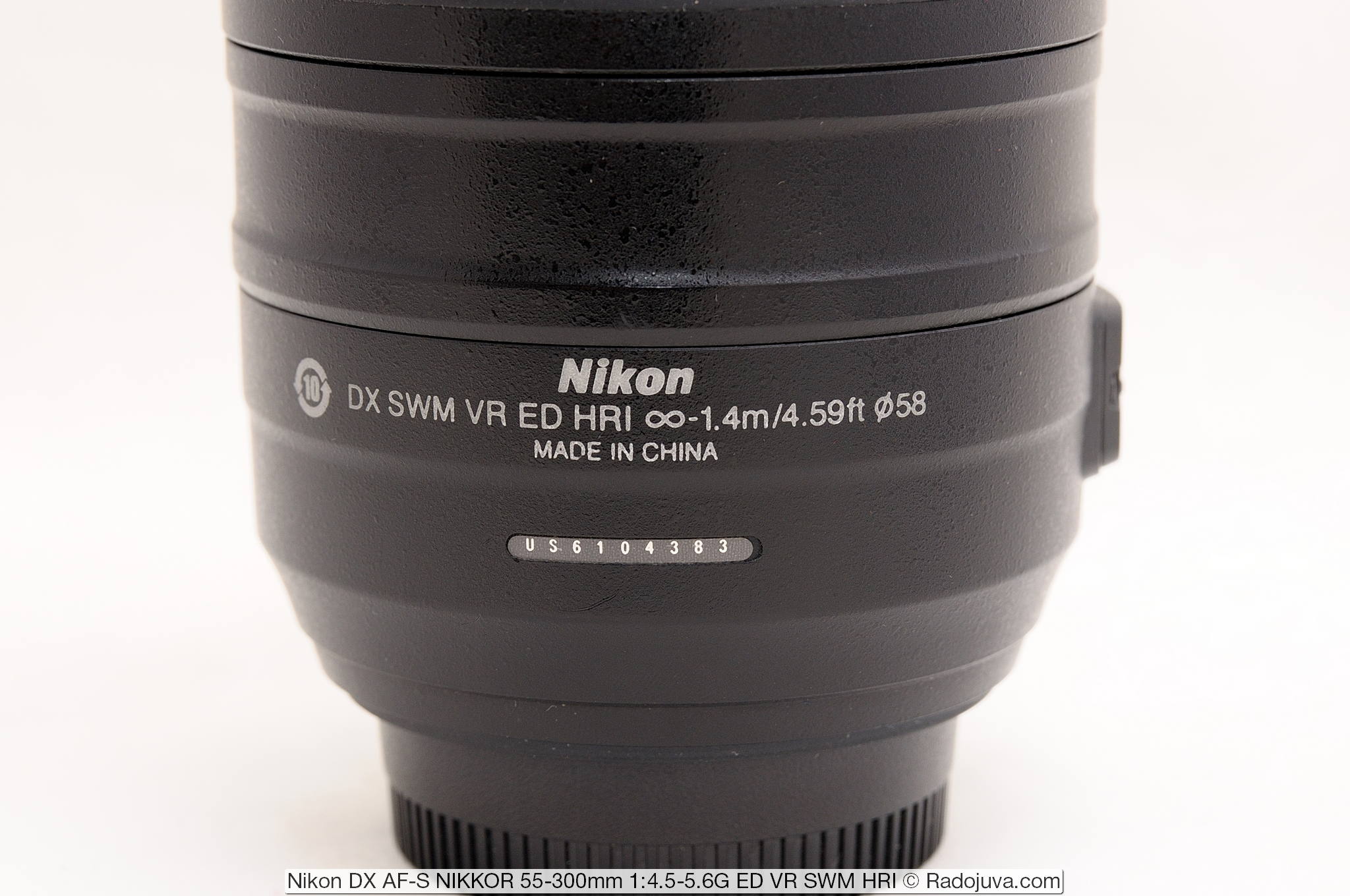 administrar alcanzar Imperial Revise Nikon DX AF-S NIKKOR 55-300 mm 1: 4.5-5.6 G ED VR SWM HRI | Contento