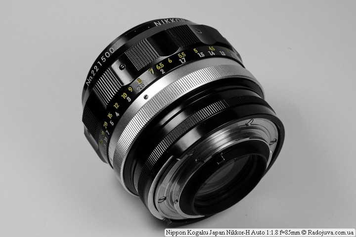 Review Nippon Kogaku Japan Nikkor-H Auto 1: 1.8 f = 85mm | Happy