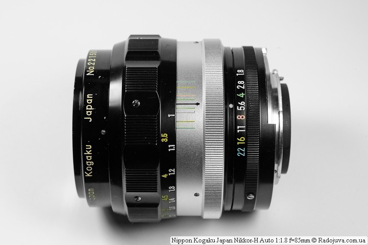 Review Nippon Kogaku Japan Nikkor-H Auto 1: 1.8 f = 85mm | Happy