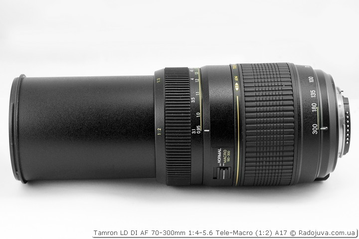 Review Tamron LD DI AF 70-300mm 1: 4-5.6 Tele-Macro (1: 2) A17 | Happy