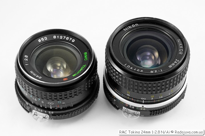 Two similar lenses