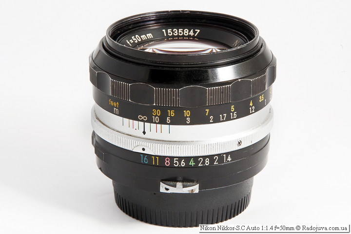 Review of Nikon Nikkor-SC Auto 1: 1.4 f u003d 50mm | Happy