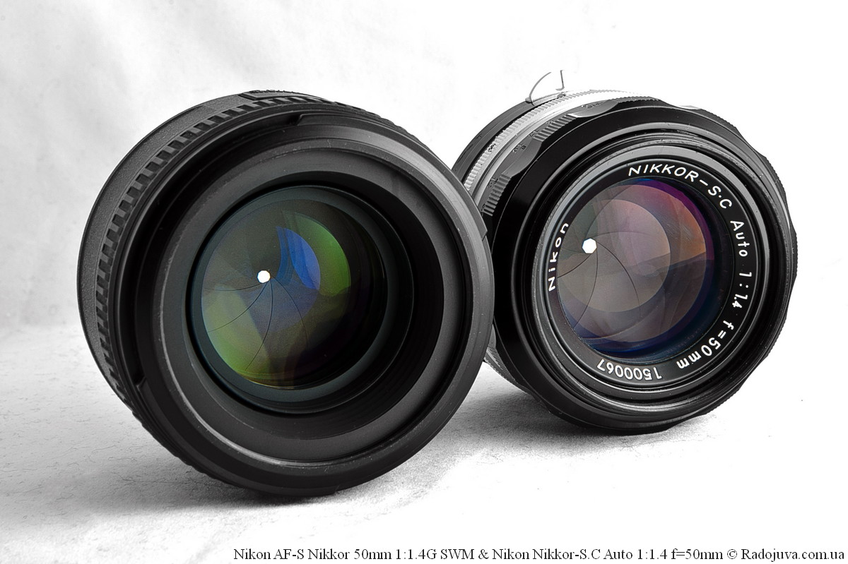 Review of Nikon Nikkor-SC Auto 1: 1.4 f = 50mm | Happy