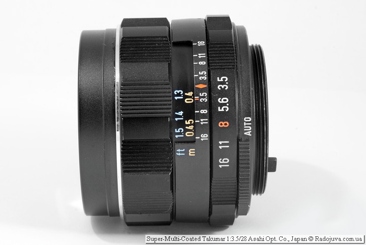 Review Super-Multi-Coated Takumar 1: 3.5 / 28 Asahi Opt. Co