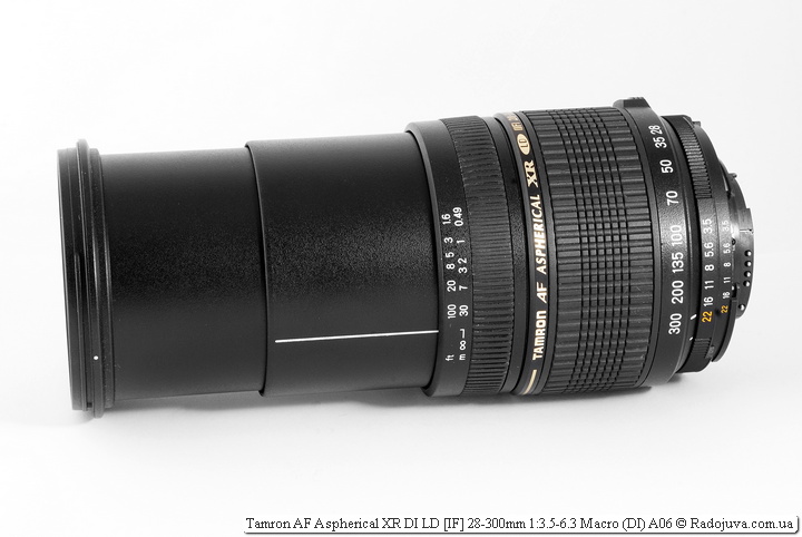 Review Tamron AF Aspherical XR DI LD [IF] 28-300mm 1: 3.5-6.3 