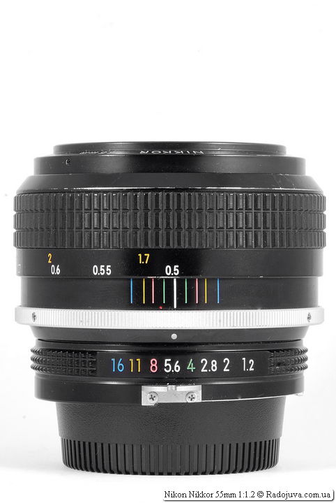 Review of Nikon Nikkor 55mm 1: 1.2 (Version K, New Nikon) | Happy