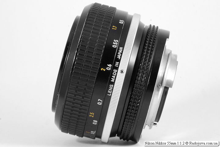 Nikon Nikkor 55mm 1:1.2