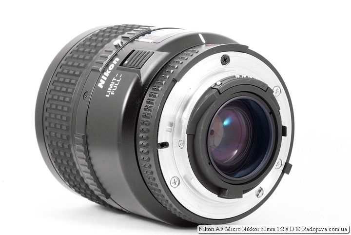 Nikon AF Micro Nikkor 60mm 1: 2.8D