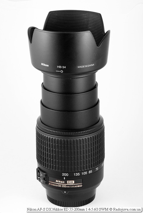 特販Nikon AFS NIKKOR 55-200mm DX VR (良品） レンズ(ズーム)