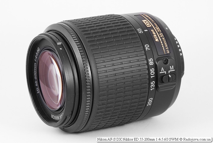 Nikon 55-200 mm f/4-5.6G ED IF Auto foco-s DX VR [Reducción de vibración]  Nikkor Lente de zoom