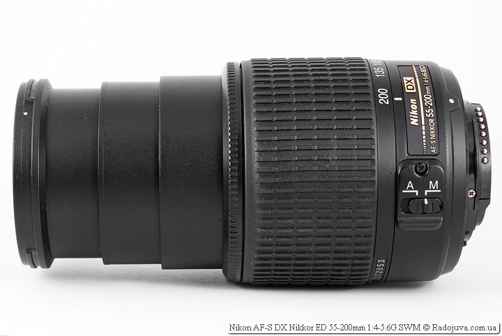 Nikon AF-S DX Nikkor ED 55-200mm 1:4-5.6G SWM