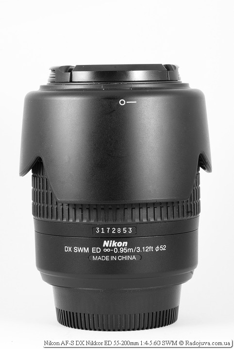 Nikon AF-S DX Nikkor ED 55-200mm 1: 4-5.6G SWM