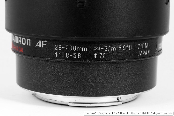 Review Tamron AF Aspherical 28-200mm 1: 3.8-5.6 71DM | Happy