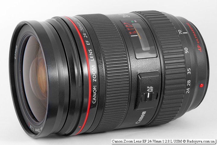 ジャンクCANON EF LENS 24-70mm 1:2.8L-