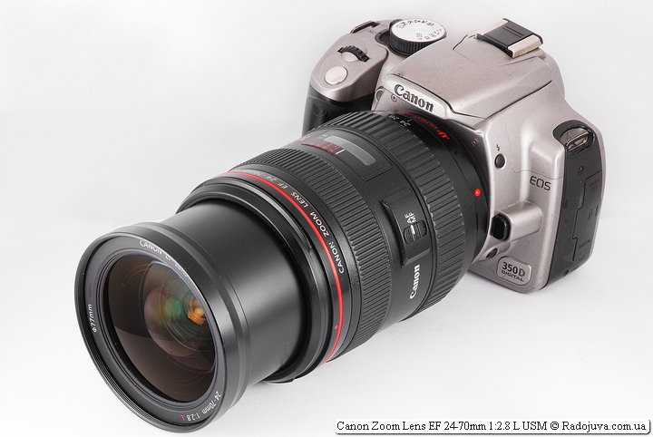 Canon zoomlens EF 24-70 mm 1:2.8L USM