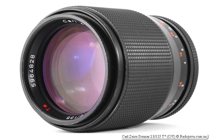 Review Carl Zeiss Sonnar 2.8 / 135 T * (C / Y AEJ) | Happy